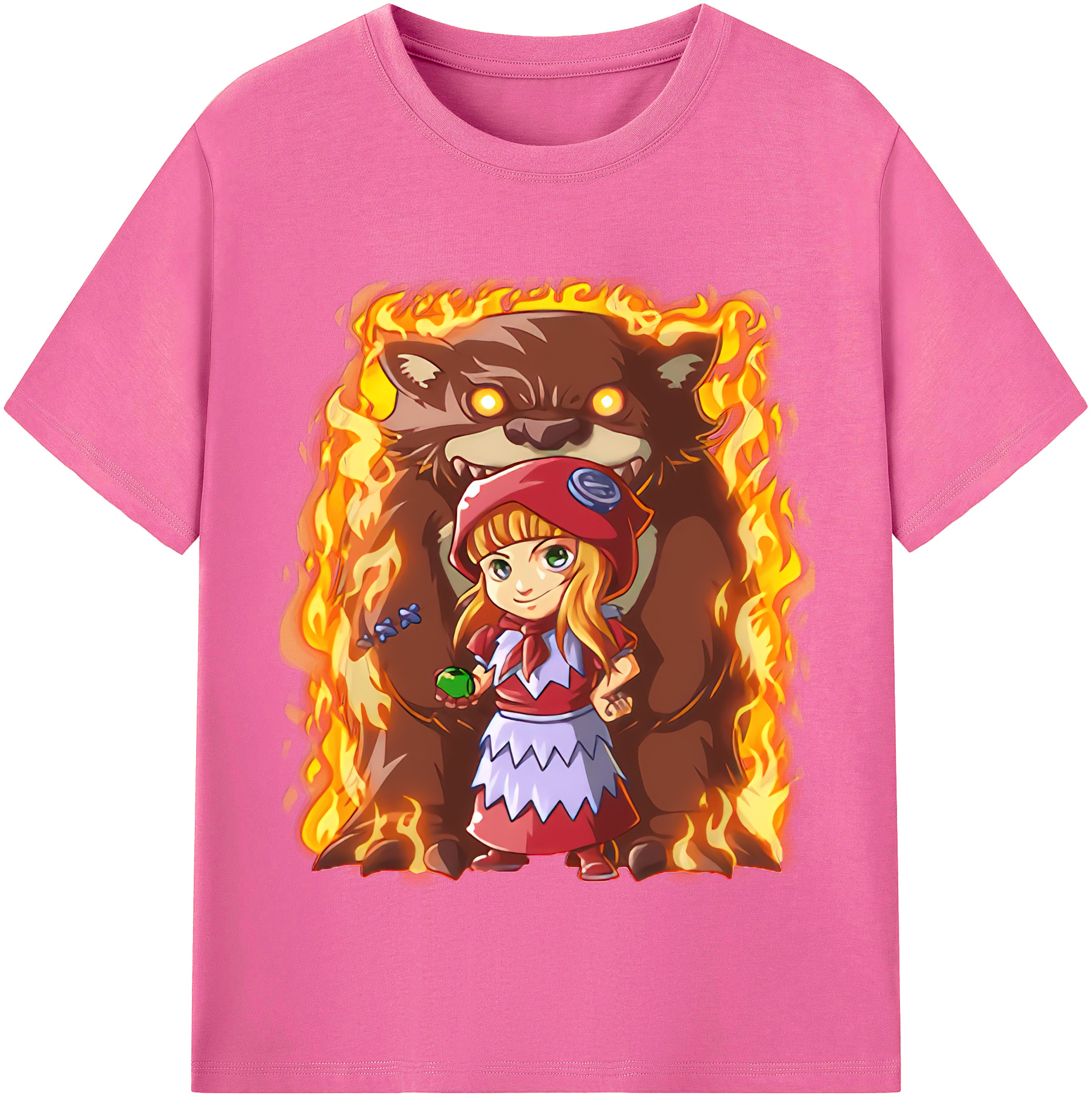 （画像用） リーグ・オブ・レジェンド League of Legends LOL レディースカジュアルプリントTシャツ（綿100％）